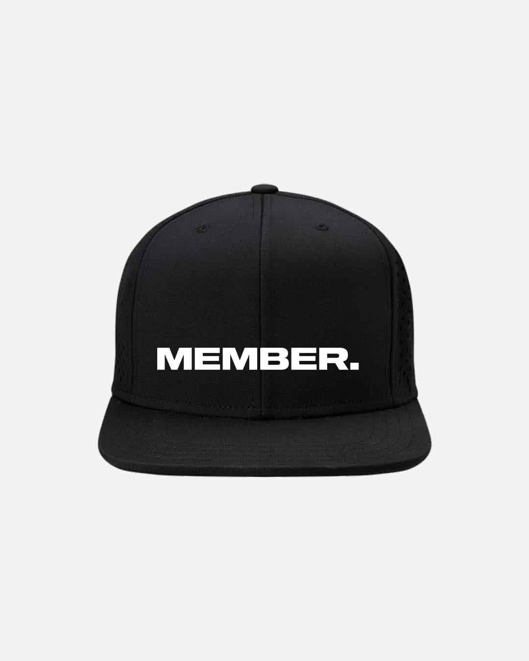 Cap MEMBER snapback black-rollover image