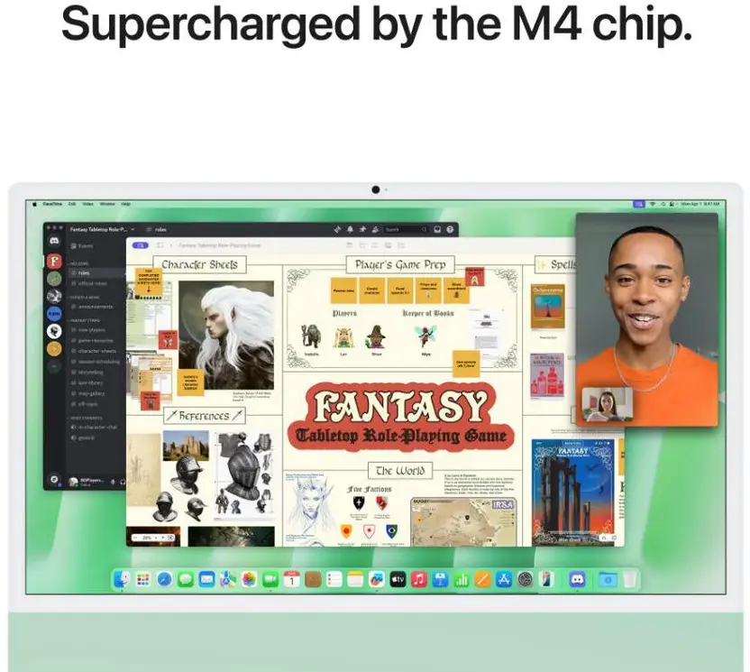 Apple 2024 iMac All-in-One Desktop Computer with M4 chip with 8-core CPU and 8-core GPU-thumbnail-5