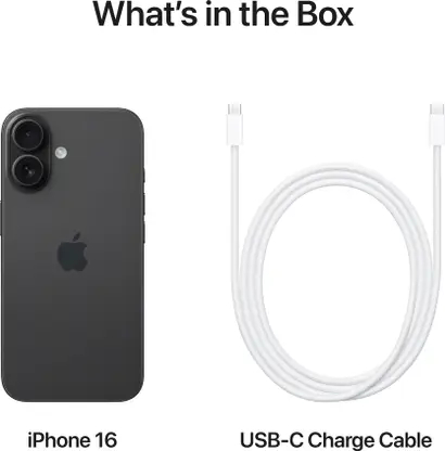 Apple iPhone 16 (Black, 128 GB)-thumbnail-2