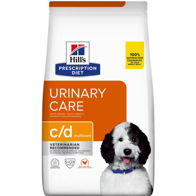 c/d Multicare Urinary Care with Chicken 12kg - Torrfoder till hund