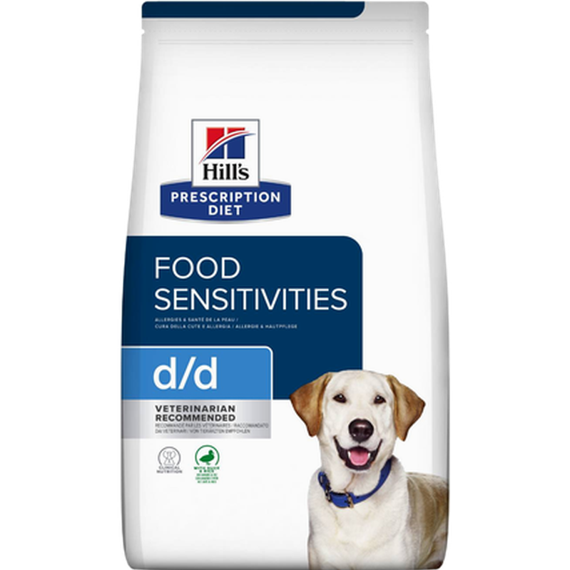 d/d Food Sensitivities 12kg - Torrfoder för hund