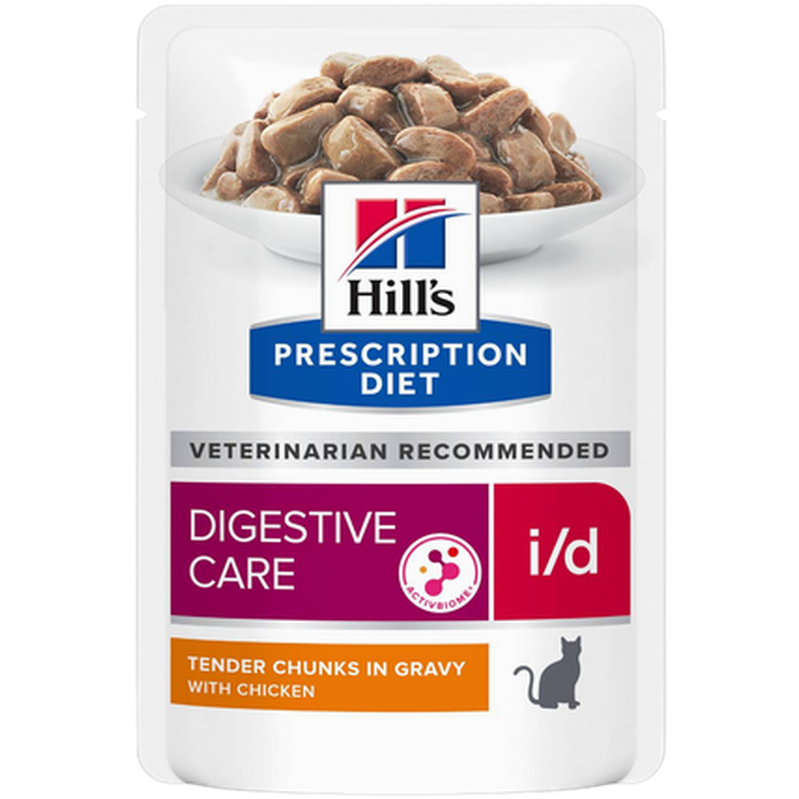 i/d Digestive Care with Chicken in Gravy 12x85g - Våtfoder till katt