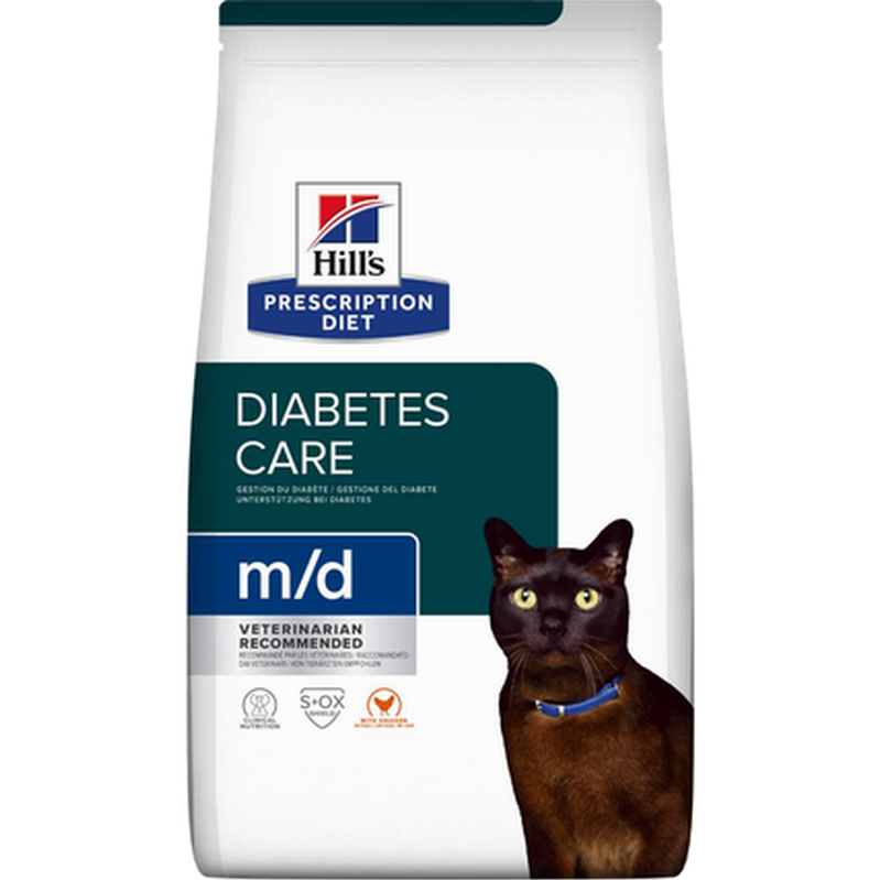 m/d Diabetes/Weight with Chicken 3kg - Torrfoder till katt