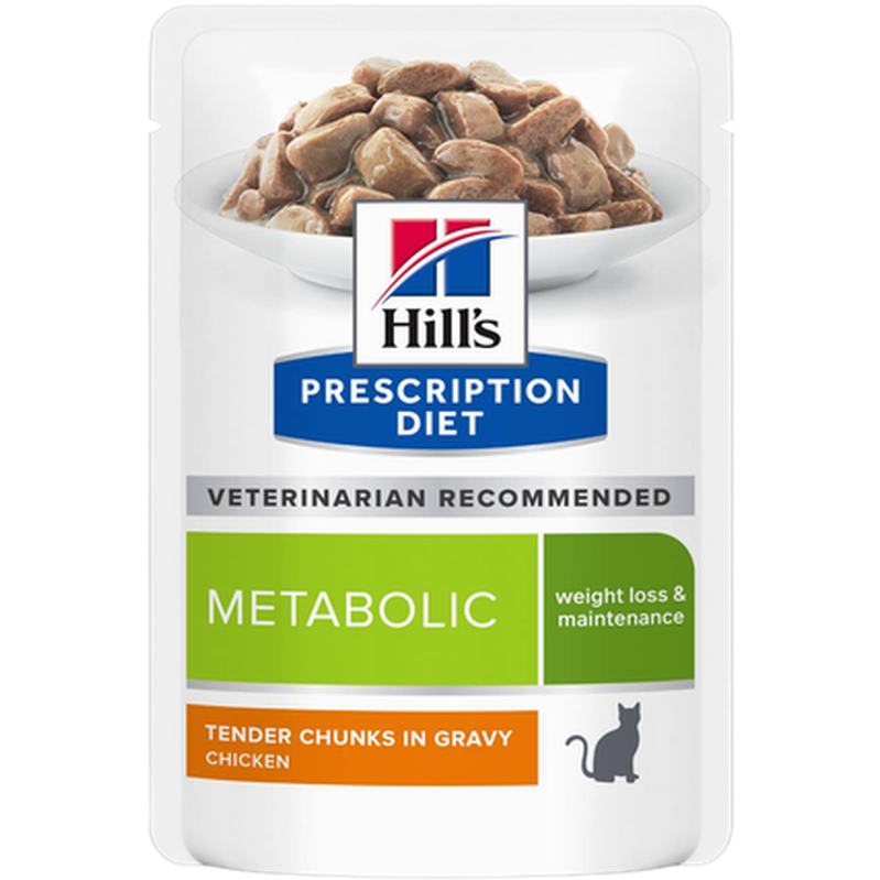 Metabolic with Chicken in Gravy 12x85g - Våtfoder till katt