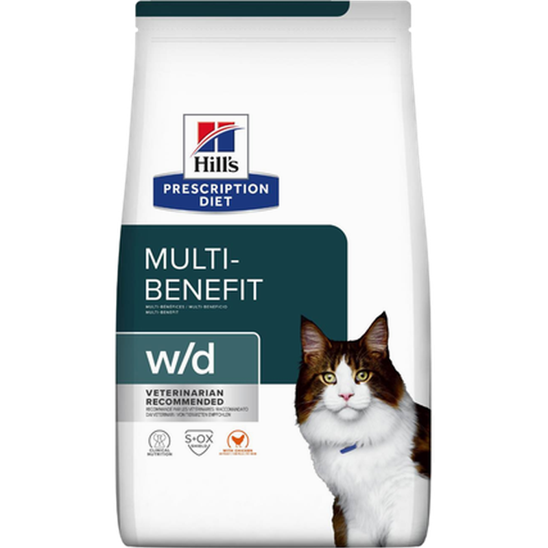 w/d Multi-Benefit 3 kg - Torrfoder för katt