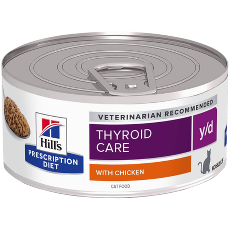 y/d Thyroid Care Chicken Canned 156g - Våtfoder för katt