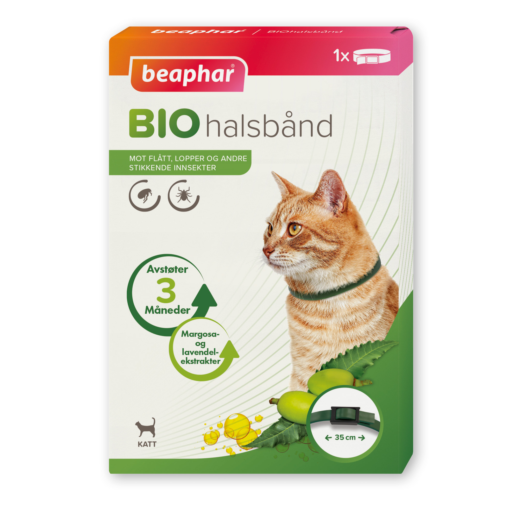 Bio halsbånd Katt