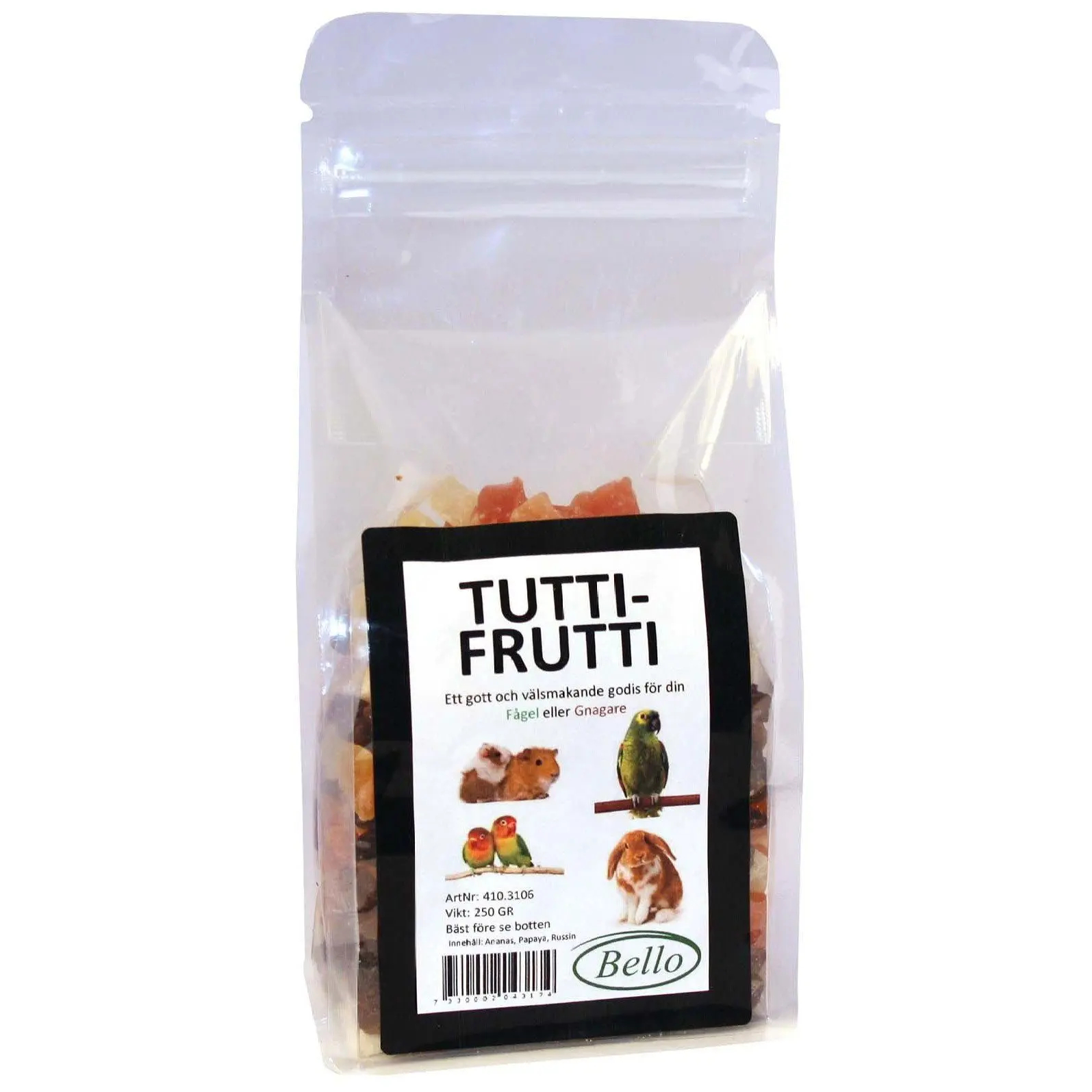 TuttiFruttigodis 250g
