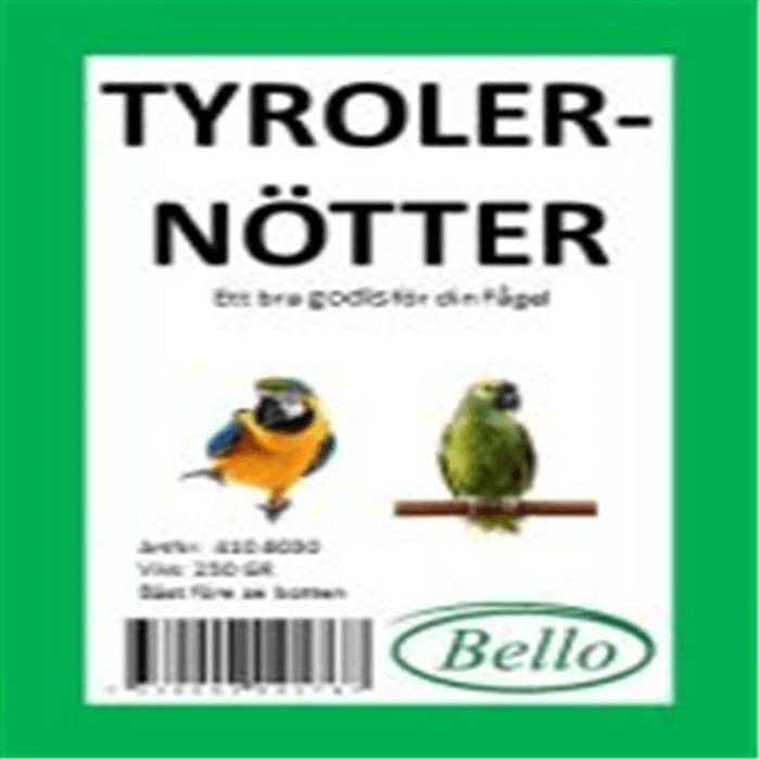 Tyrolernötter 250g