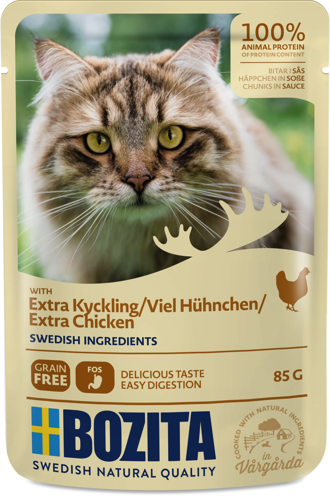 Chicken Chunks in Sauce Våtfoder för katt 85g