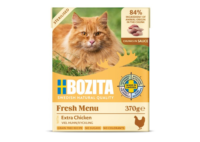 Sterilised Chicken in Sauce Våtfoder för katt 370g