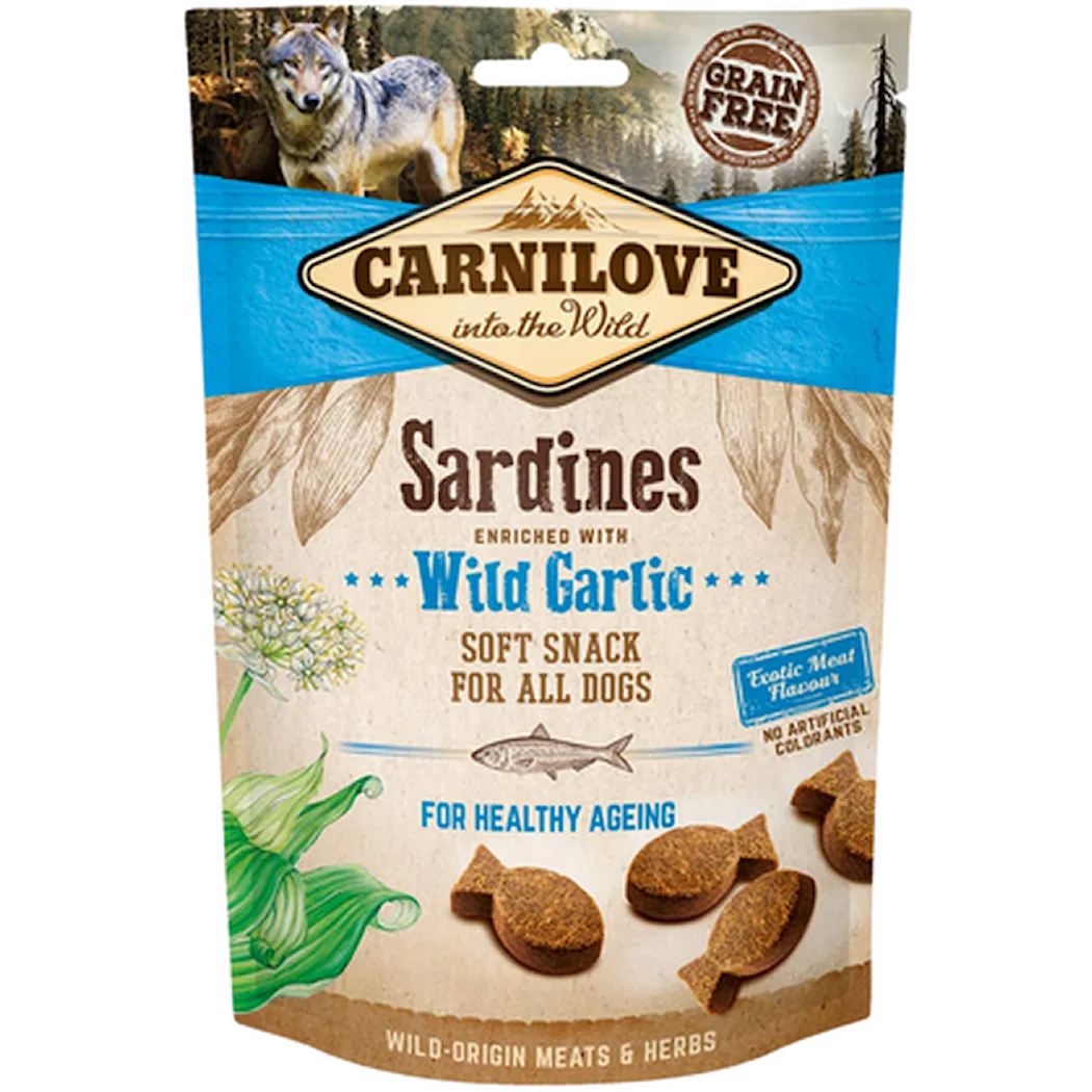 Soft Snack Sardines & Wild Garlic Hundgodis 200g