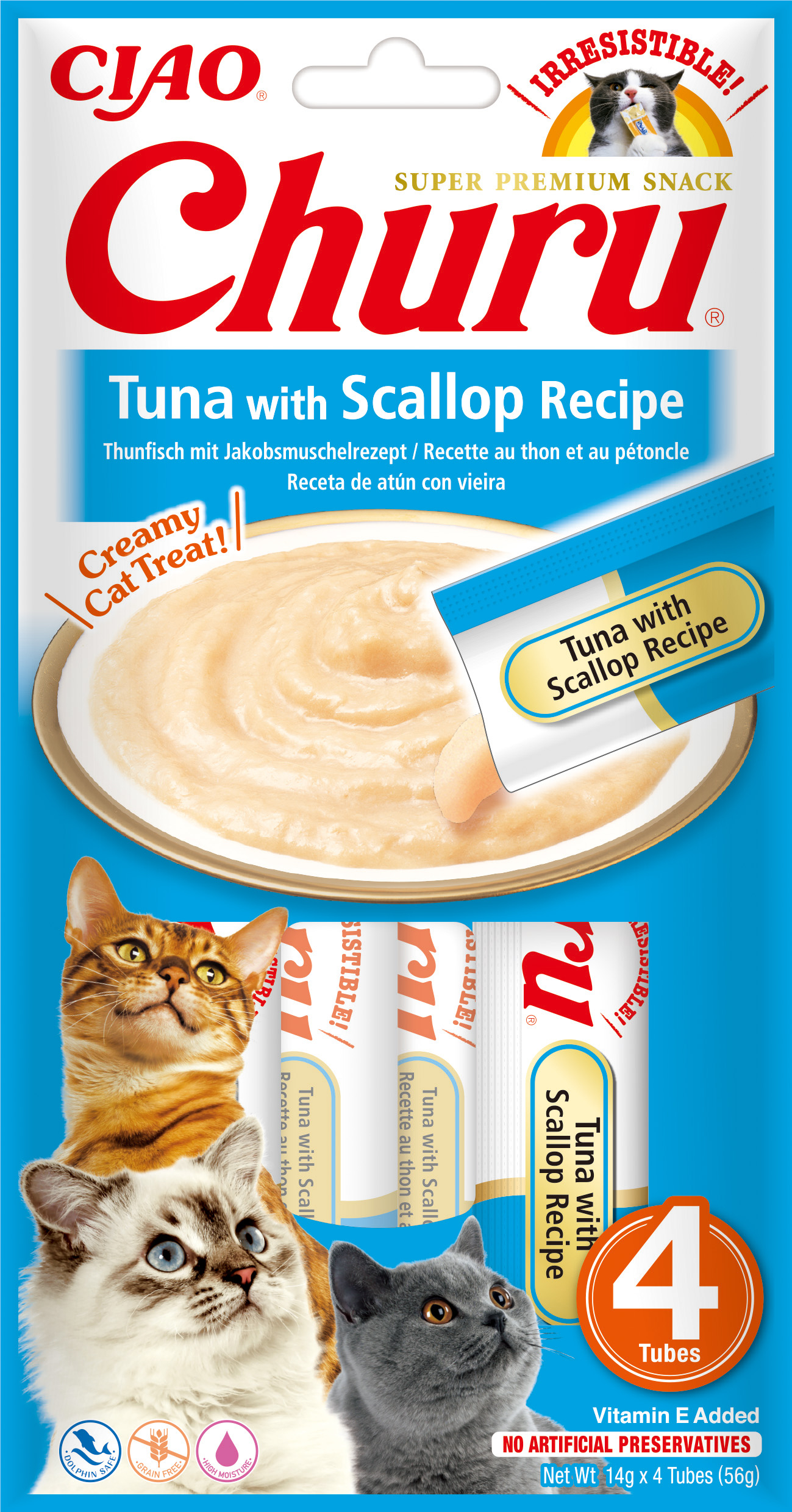 Tuna with Scallop Recipe 4x14g