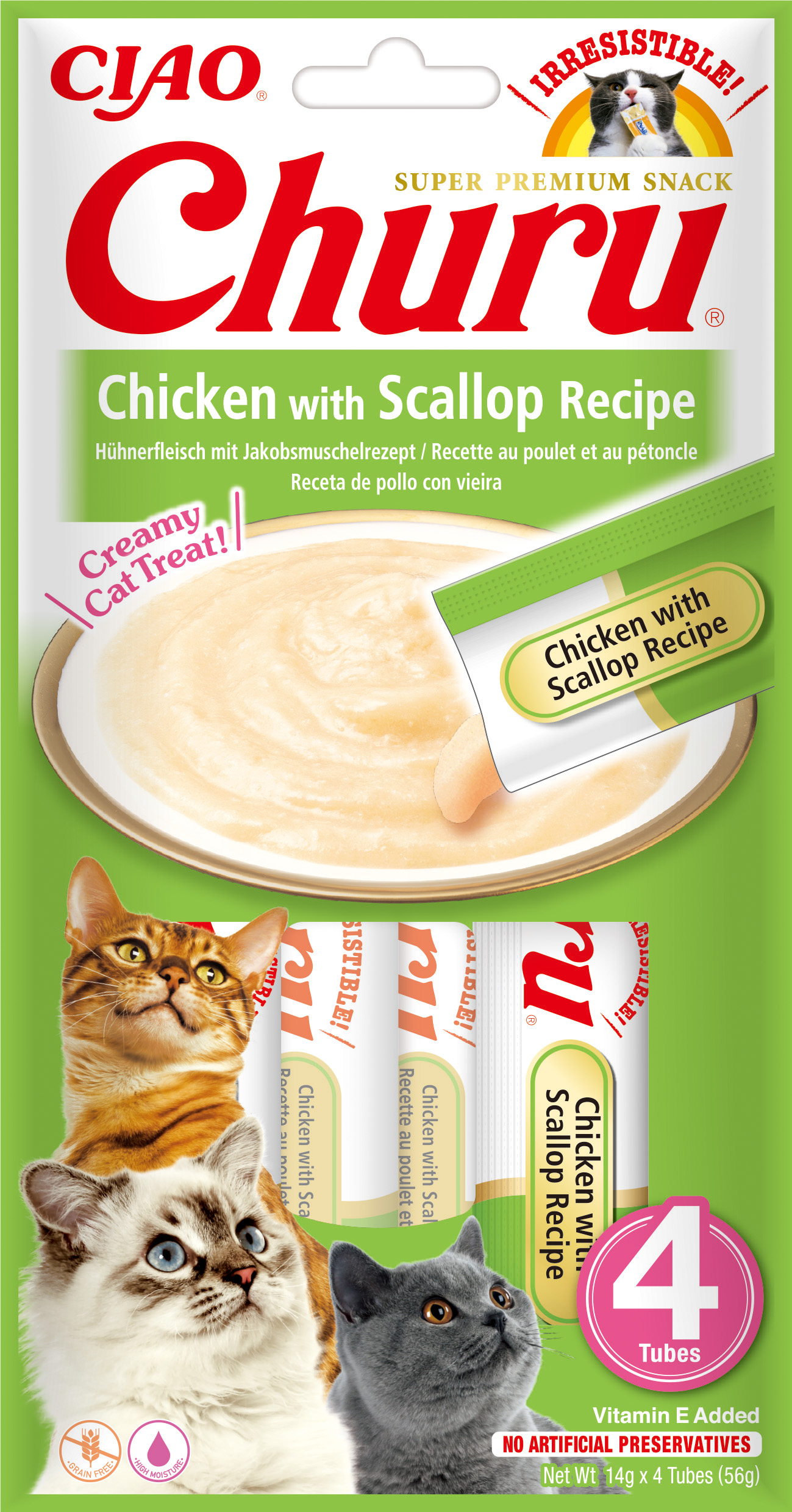 Chicken with Scallop Recipe 4x14g