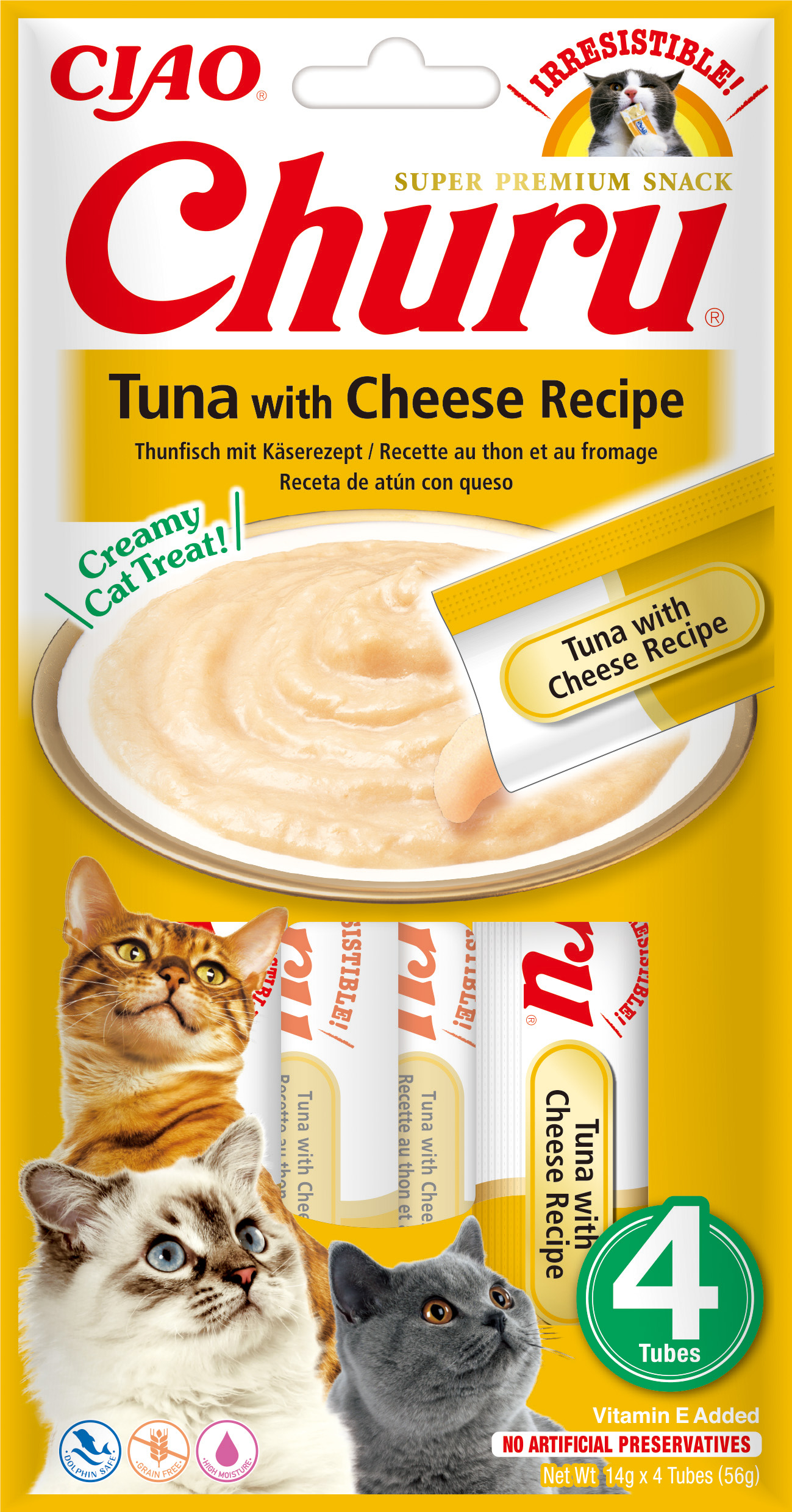Tuna with Cheese Recipe 4x14g