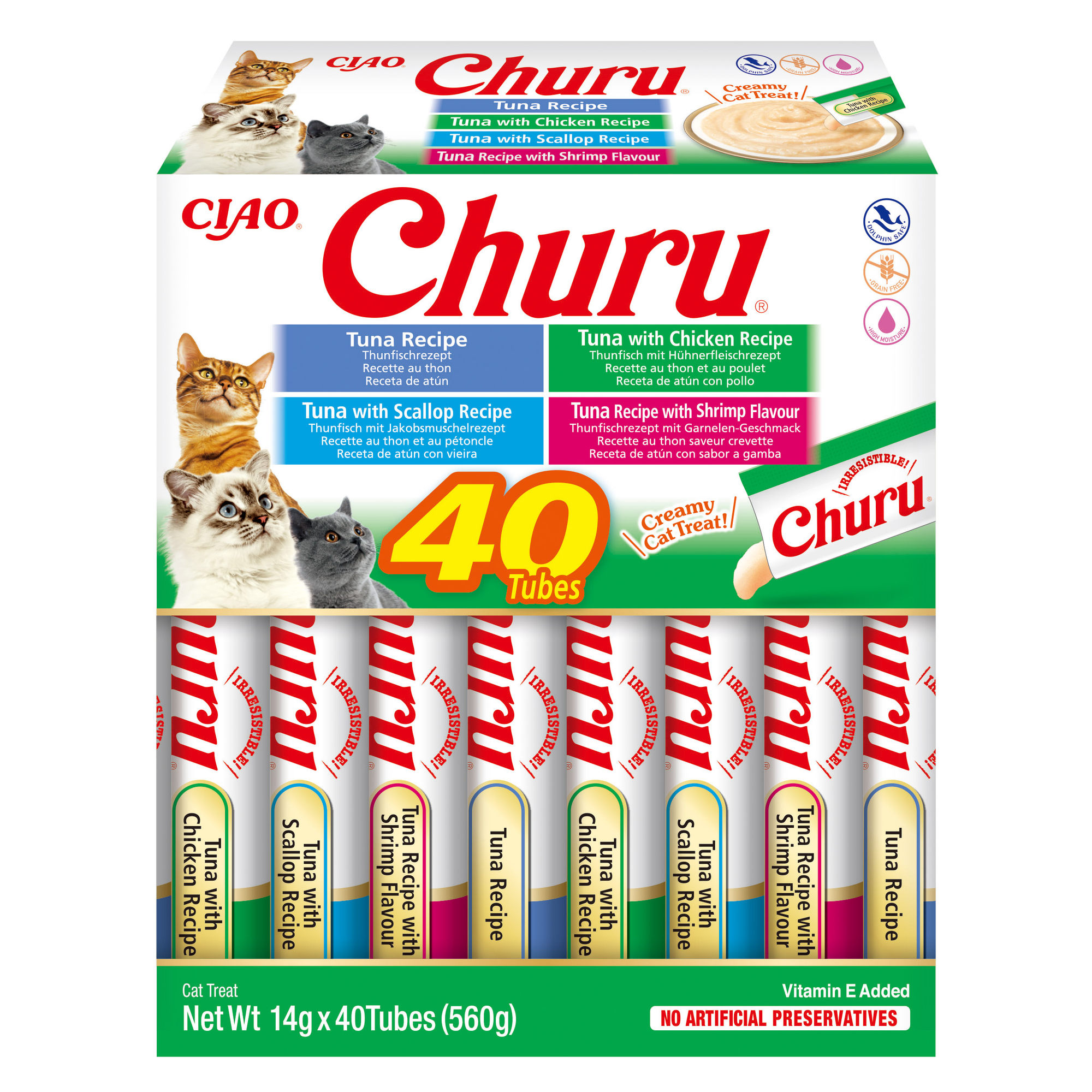 Tuna Seafood Variety 40x14g