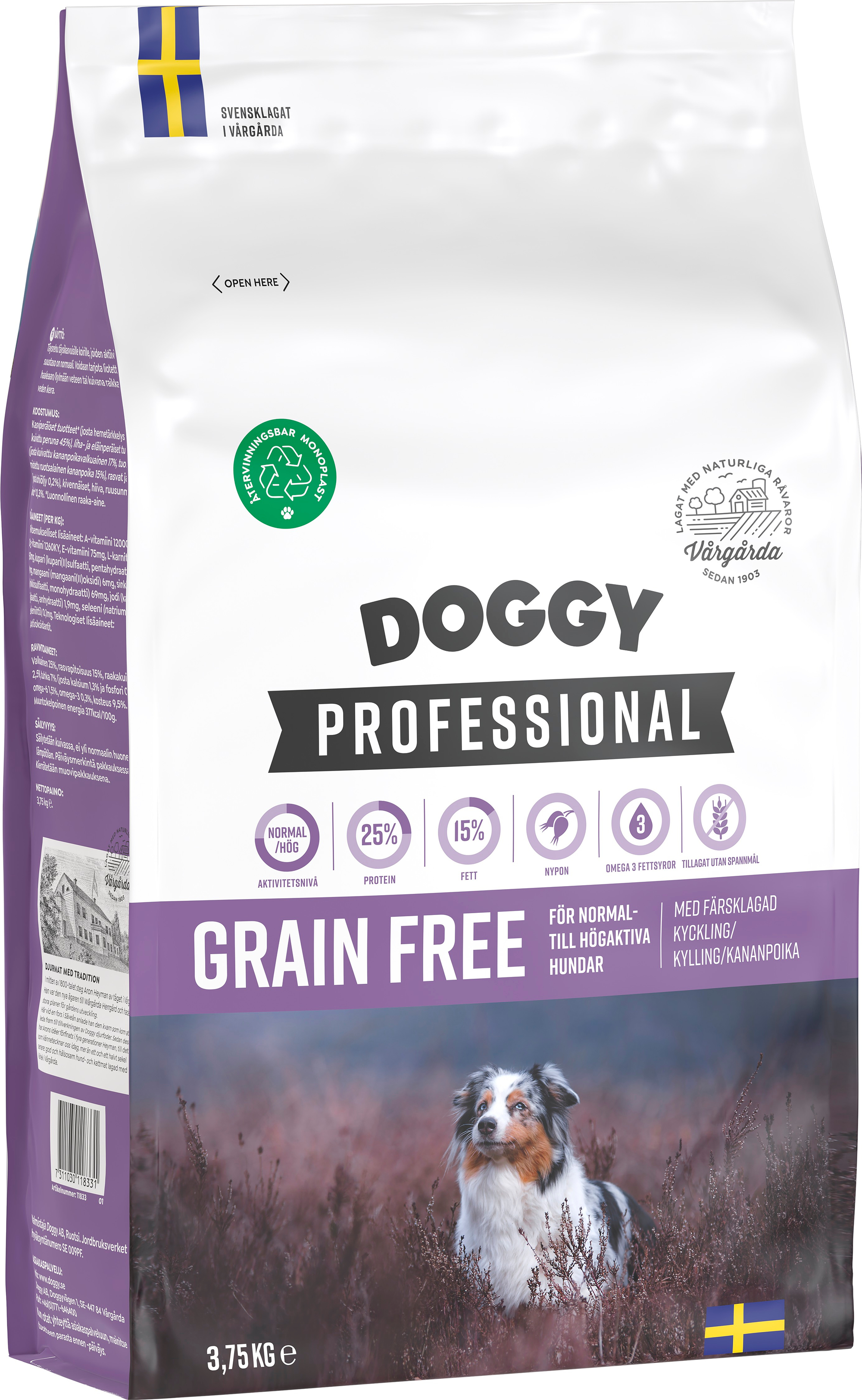 Grain Free Hundfoder