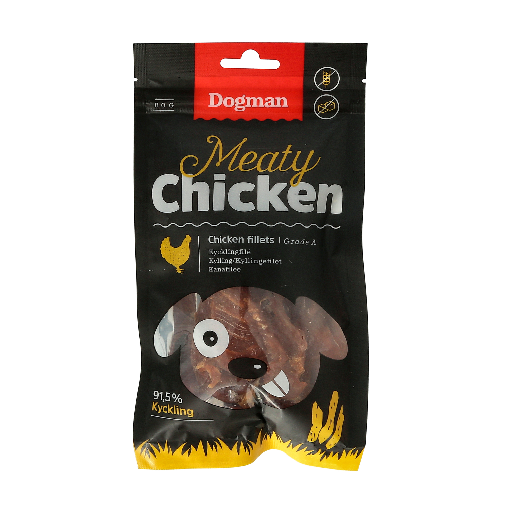 Meaty Slices of Chicken Hundgodis