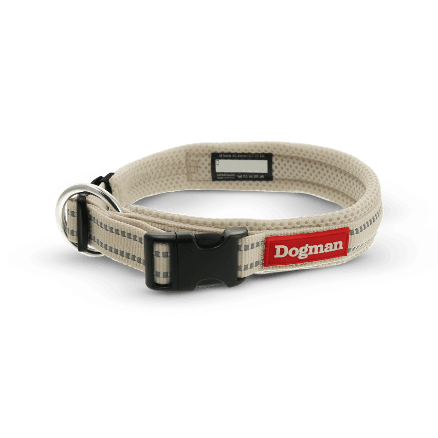 Air Mesh Vadderat Halsband Beige