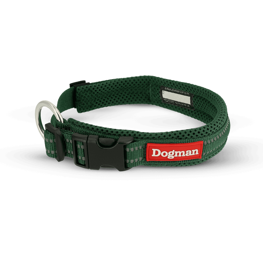 Air Mesh Vadderat Halsband Olivgrön