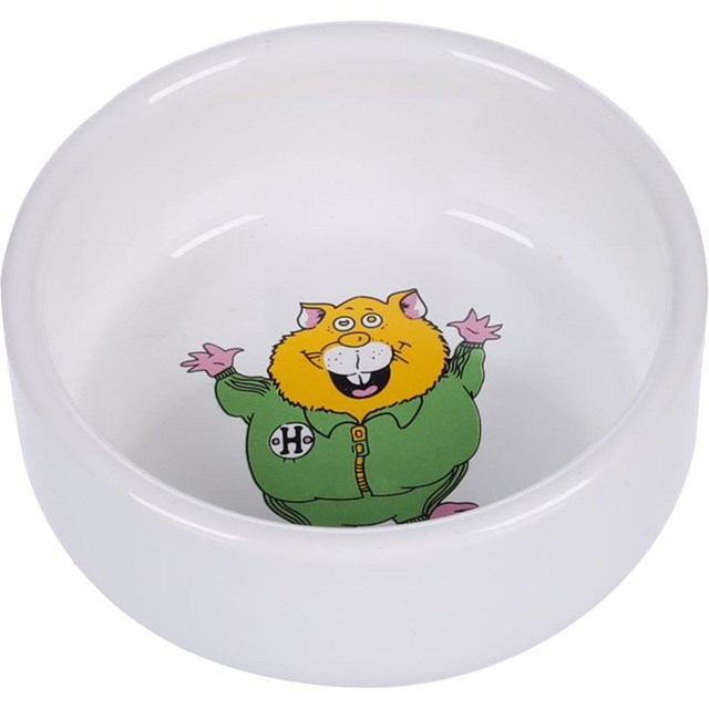 Keramikskål Hamster Vit 75ml