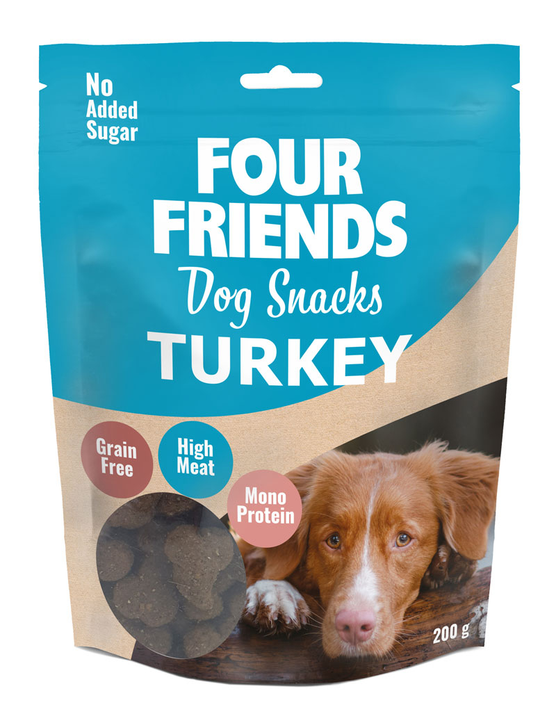 Dog Snacks Turkey Hundgodis 200g