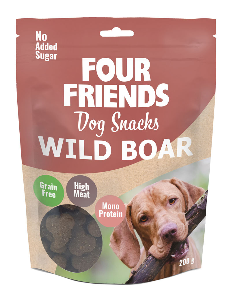 Dog Snacks Wild Boar Hundgodis 200g