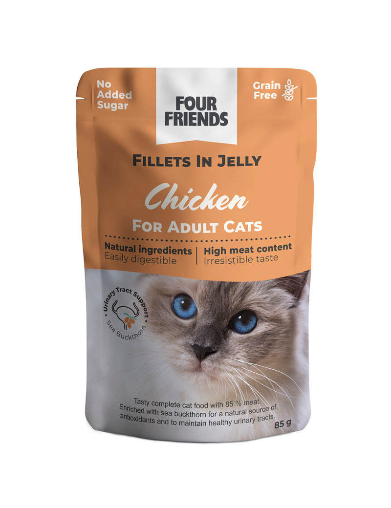 Adult Chicken Jelly Våtfoder för katt 85g