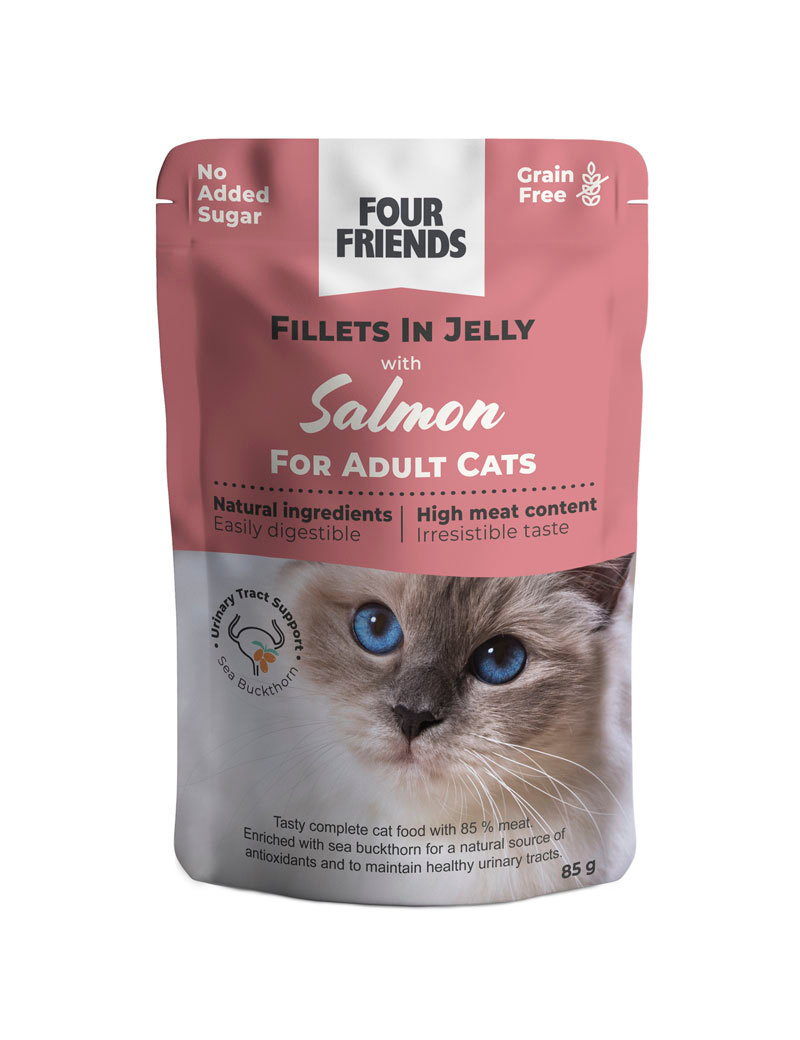 Adult Salmon Jelly Våtfoder för katt 85g