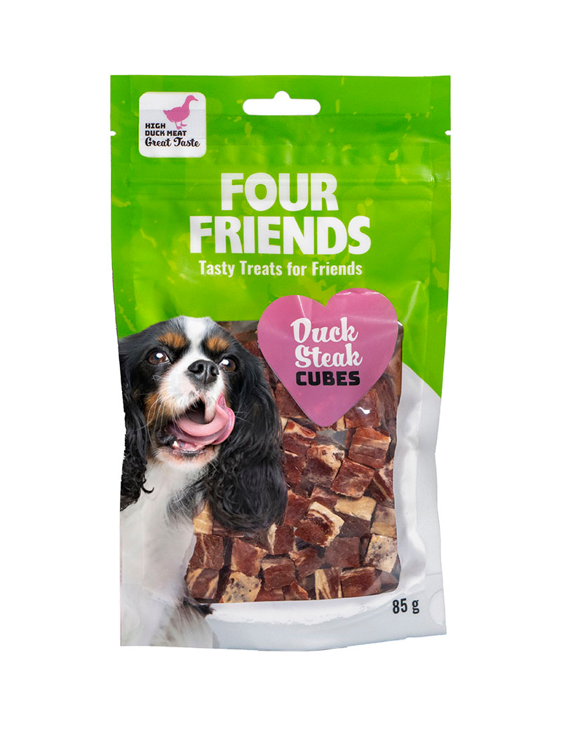 Duck Steak Cubes Hundgodis