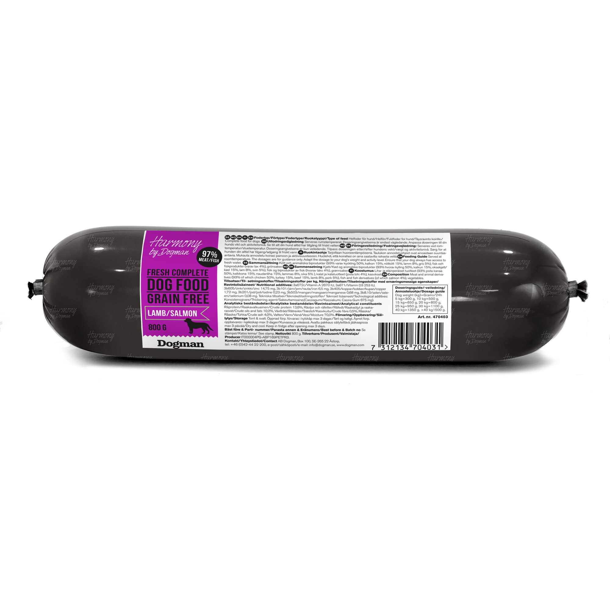 Grain Free Lamm/Lax