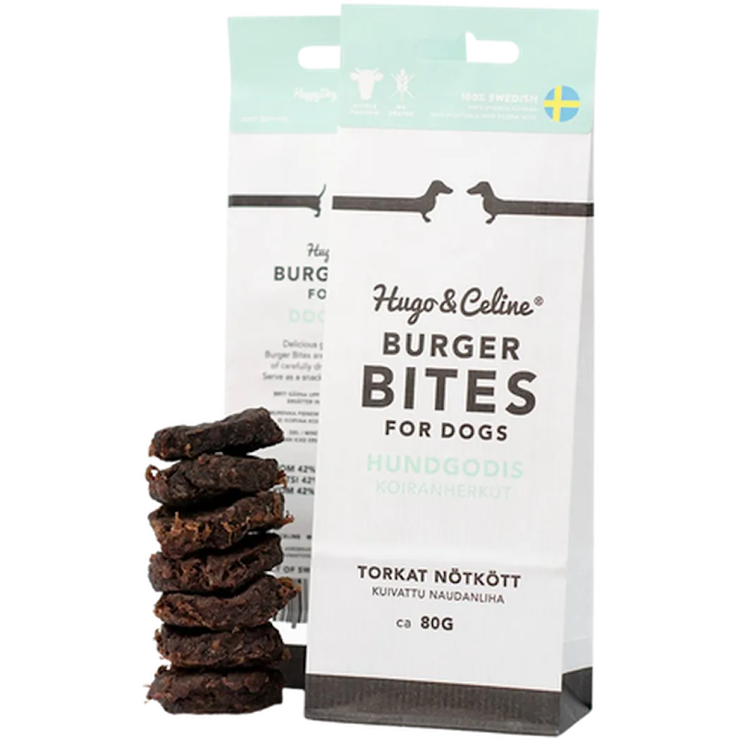 Burger Bites Hundgodis 80g