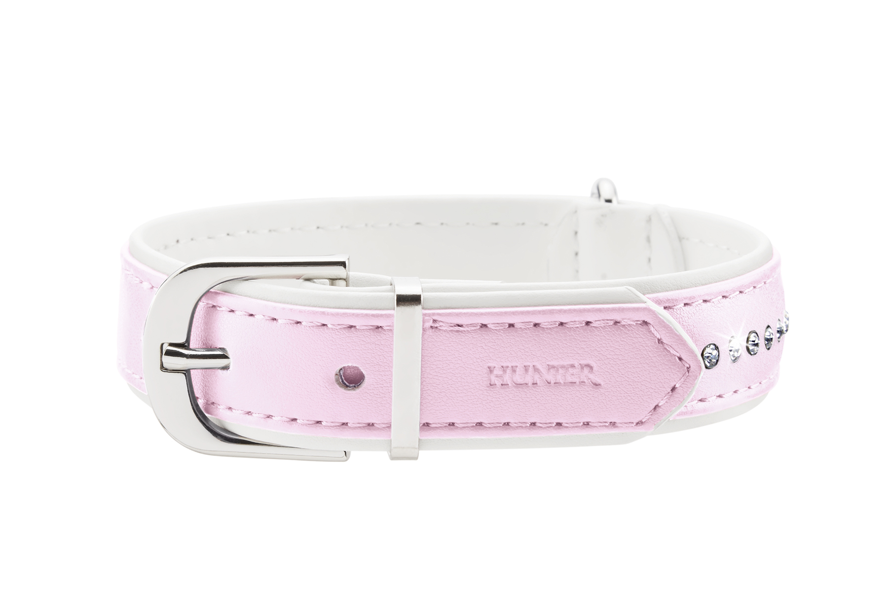 Modern Art Luxus Hundhalsband Rosa XXS-XS