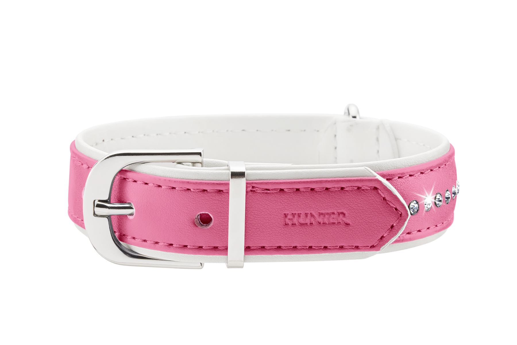 Modern Art Luxus Hundhalsband Cerise XXS-XS