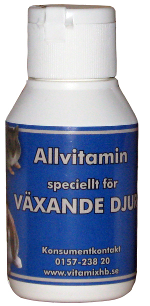 Växande Djur Allvitamin 50ml