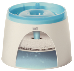 Vattenfontän Small Vit 2L