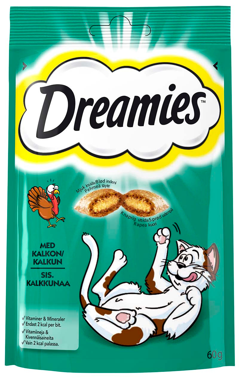 Kattgodis Kalkon 60g