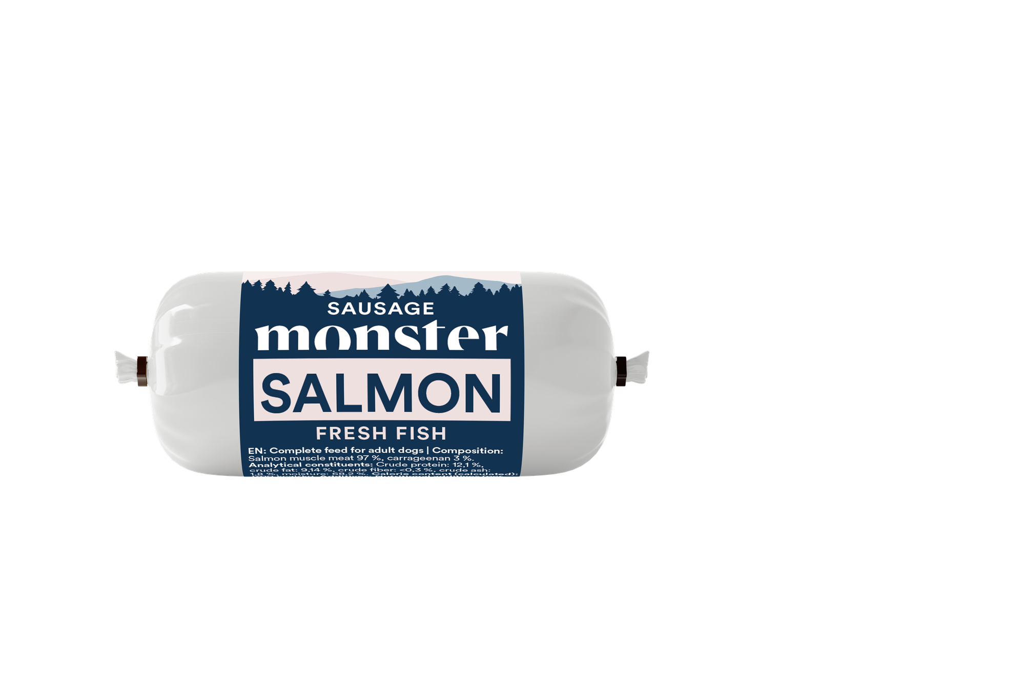 Dog Sausage Salmon 80g