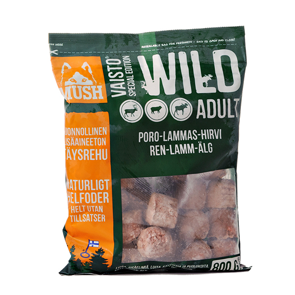 Vaisto Wild Ren-Lamm-Älg 800g