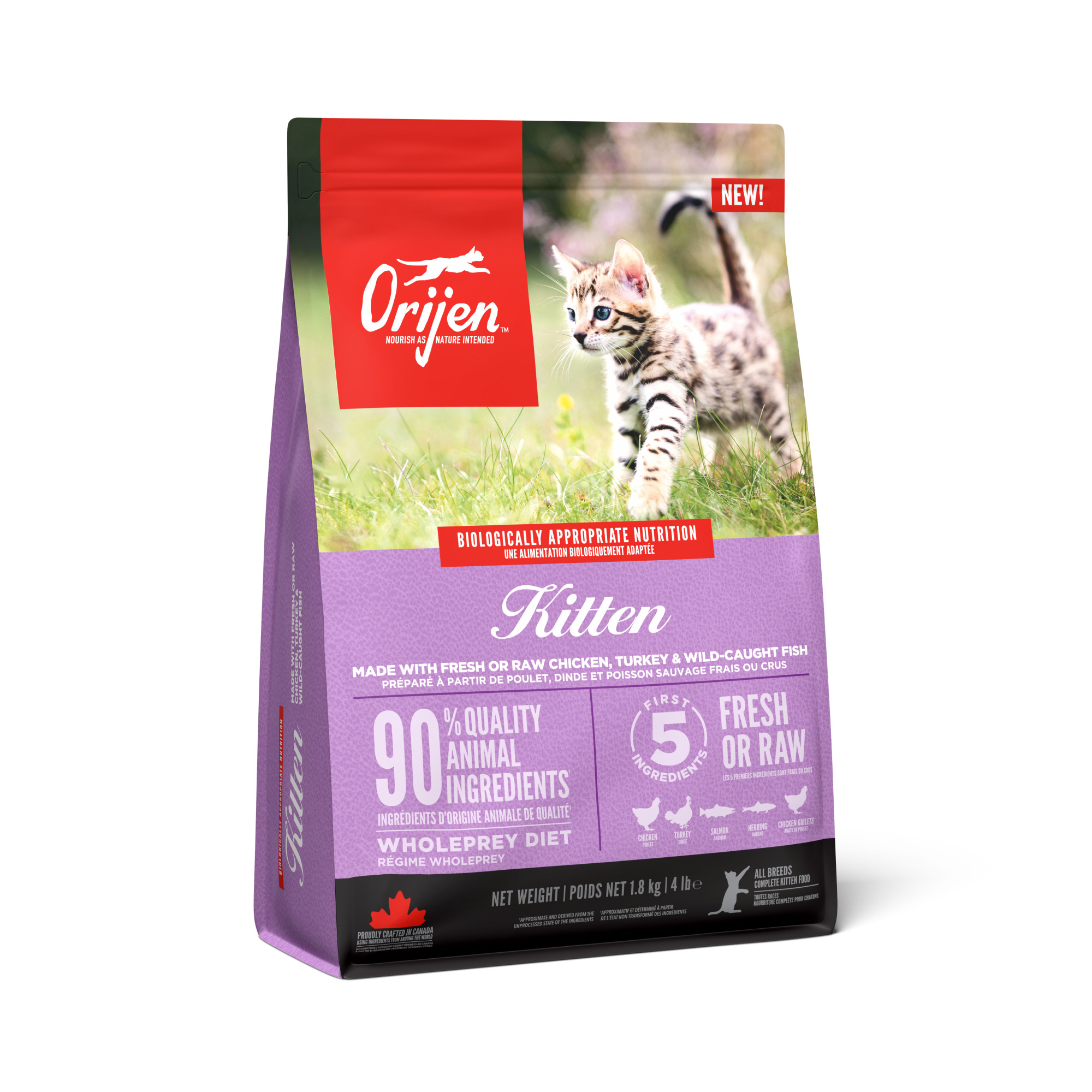 Kitten 1,8kg - Torrfoder till katt