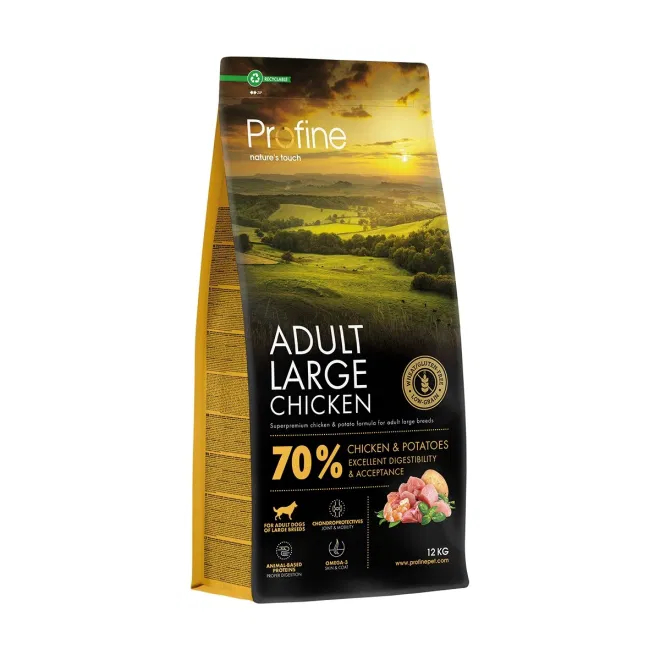 Dog Adult Large Chicken & Potatoes Hundfoder 12kg