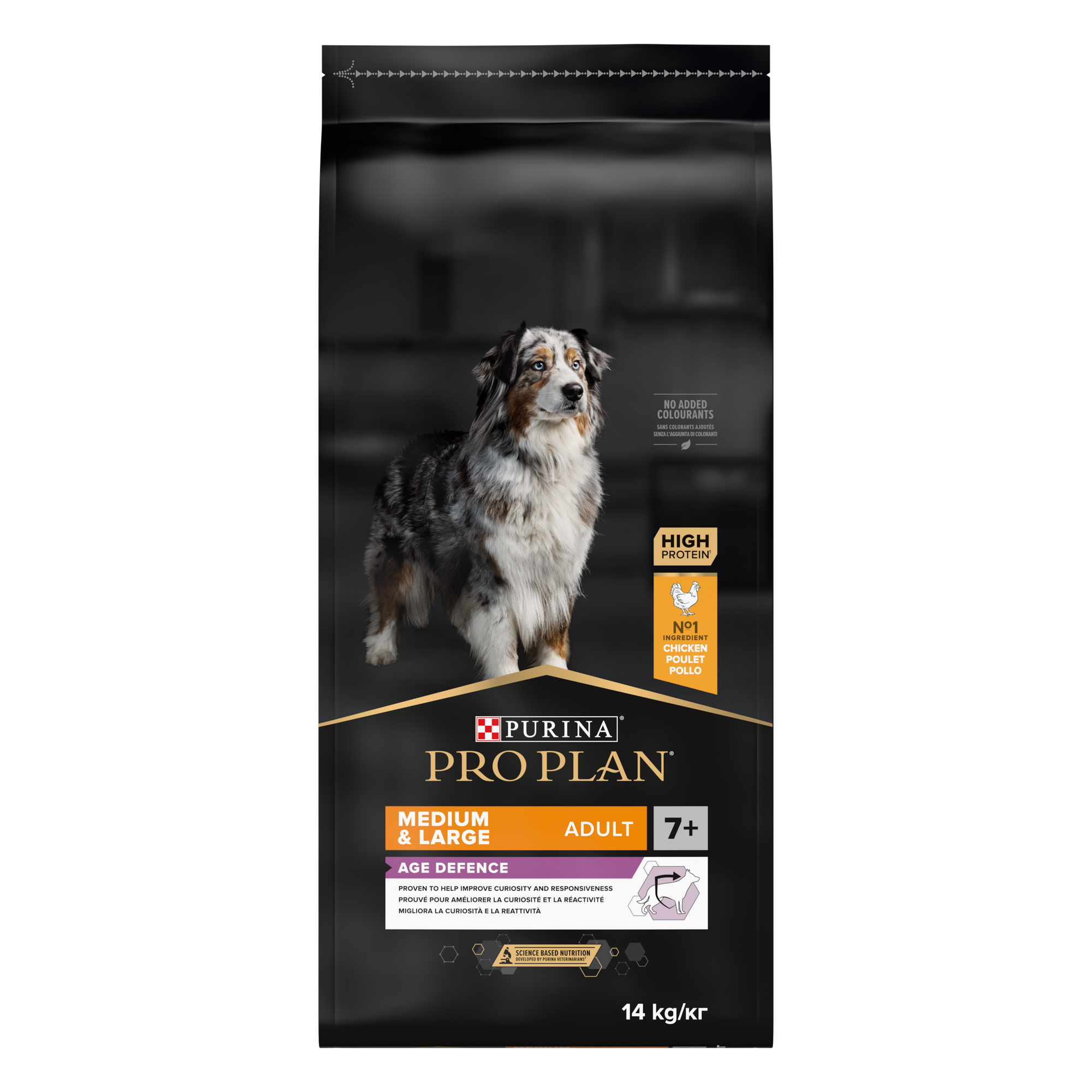 Dog Medium & Large Adult 7+ Kyckling