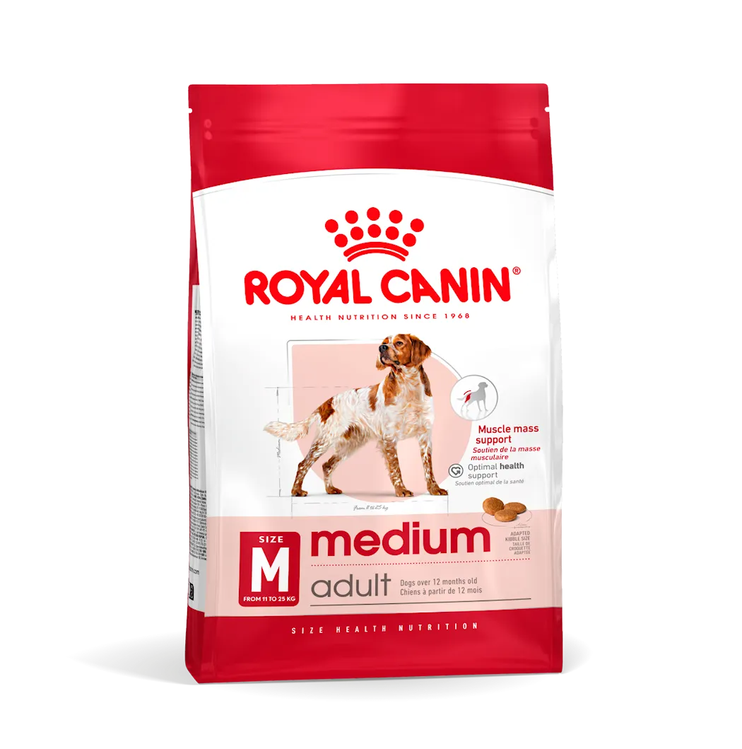 Medium Adult Torrfoder för hund
