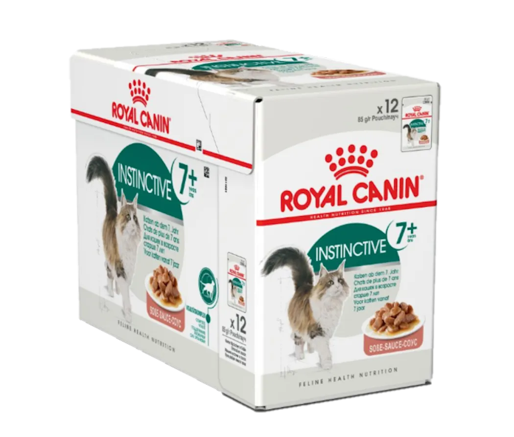 Instinctive 7+ Gravy Våtfoder för katt 12x85g