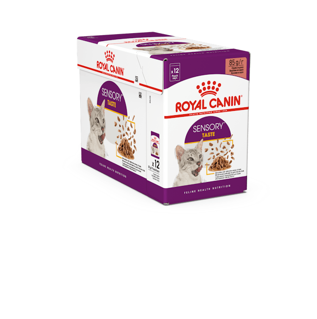Sensory Taste Gravy Våtfoder för katt 12x85g