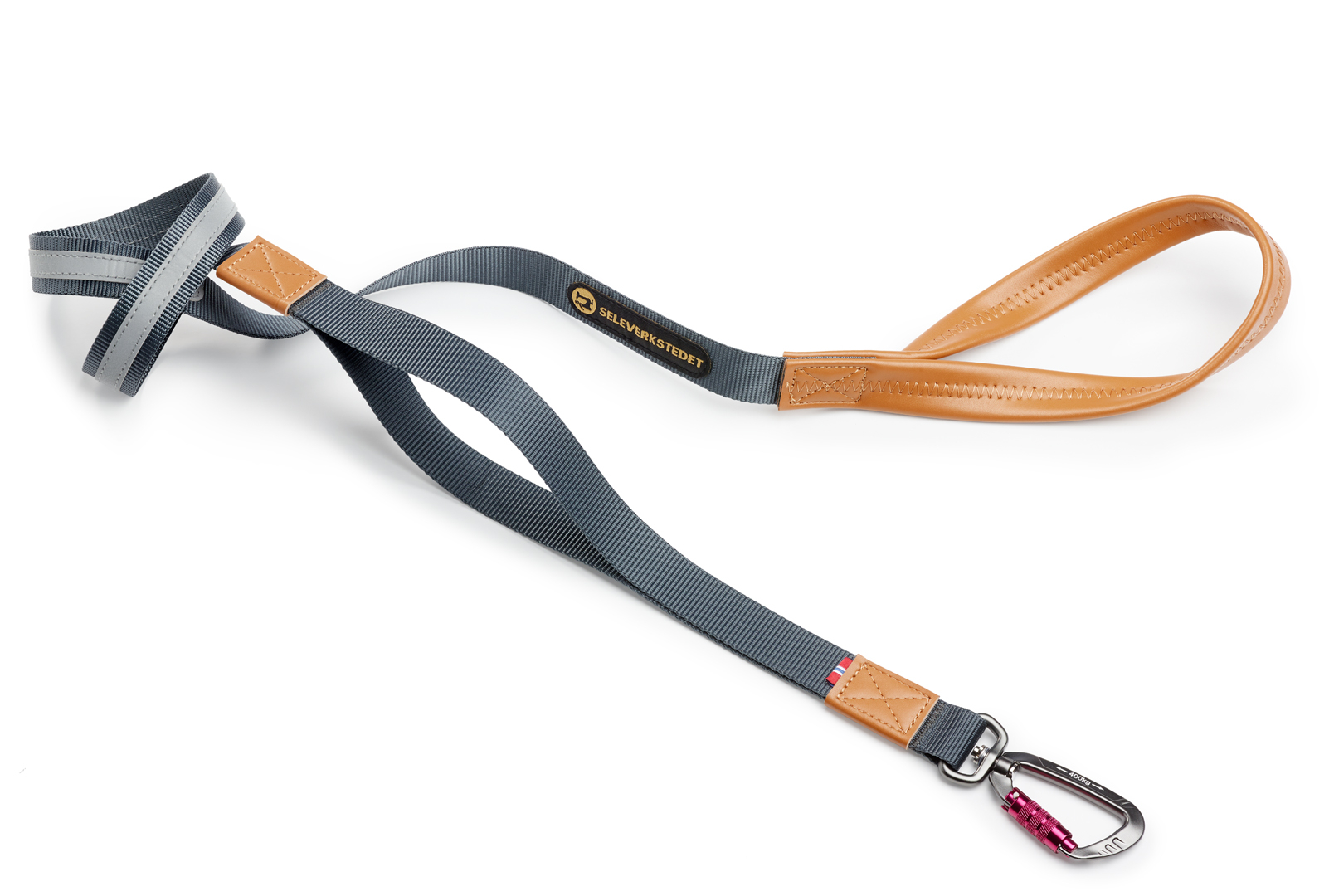 Hundkoppel Link CityLeash Grå 150cm