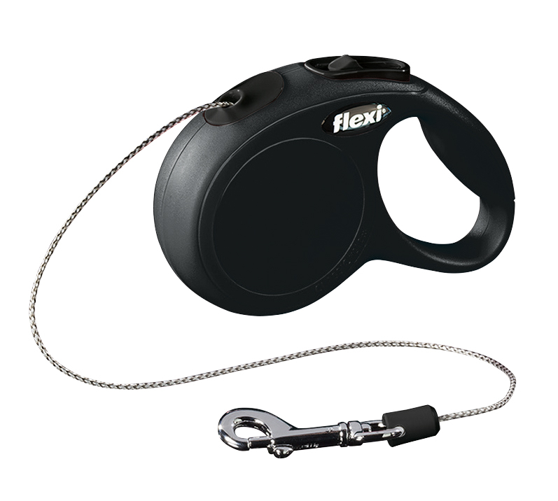 New Classic Cat Cord Flexikoppel Svart XS 3m
