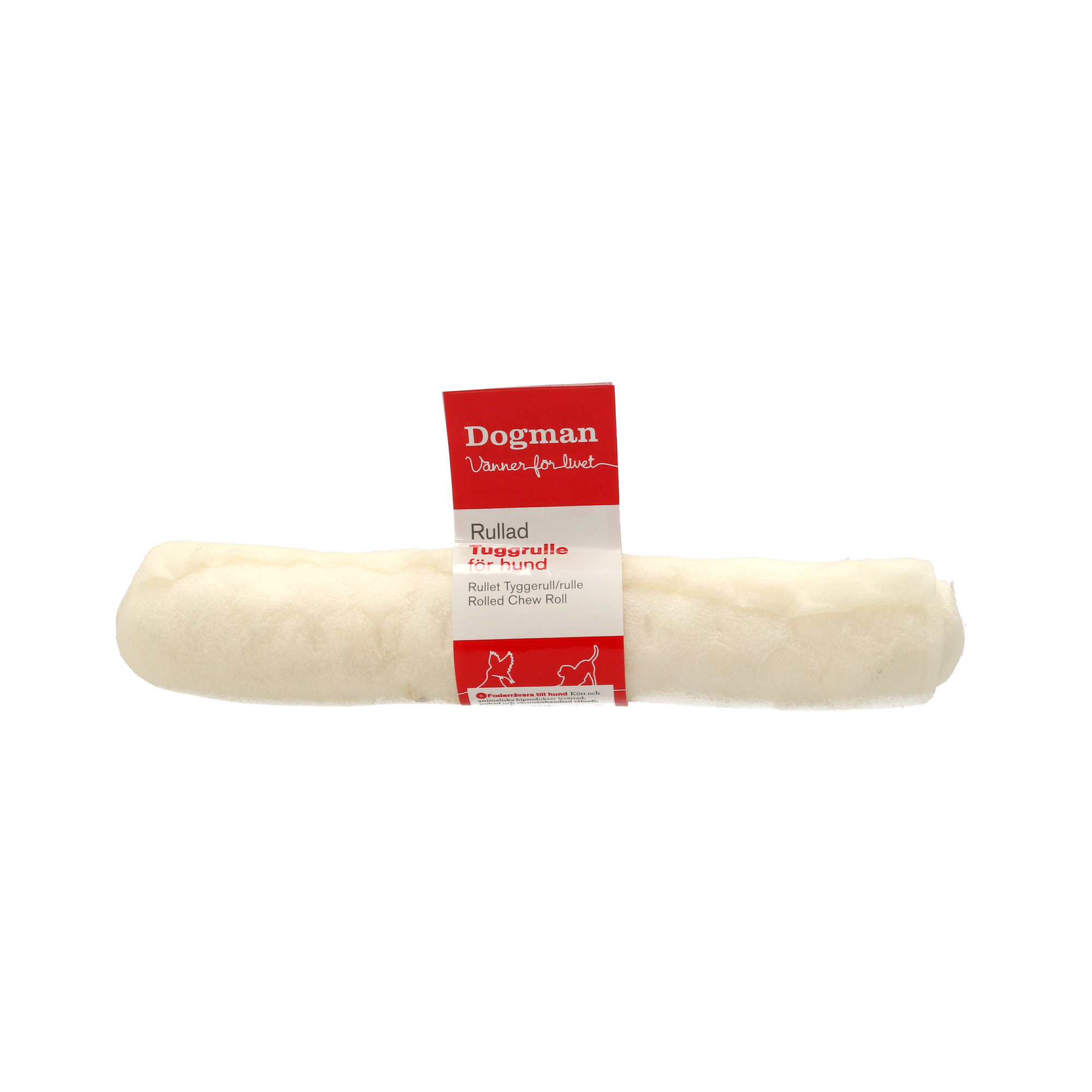 Tuggrulle Rullad Opackad Vit 20cm