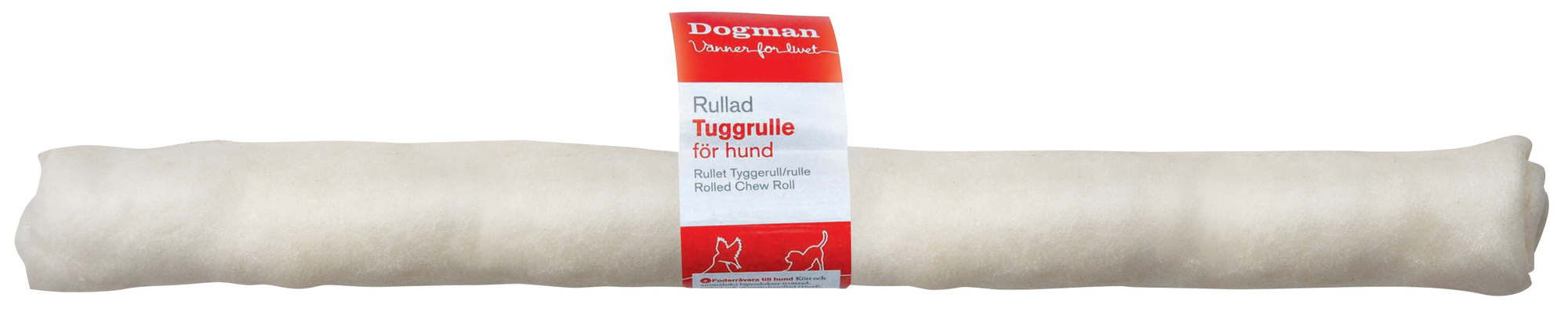 Tuggrulle Rullad Opackad Vit 50cm