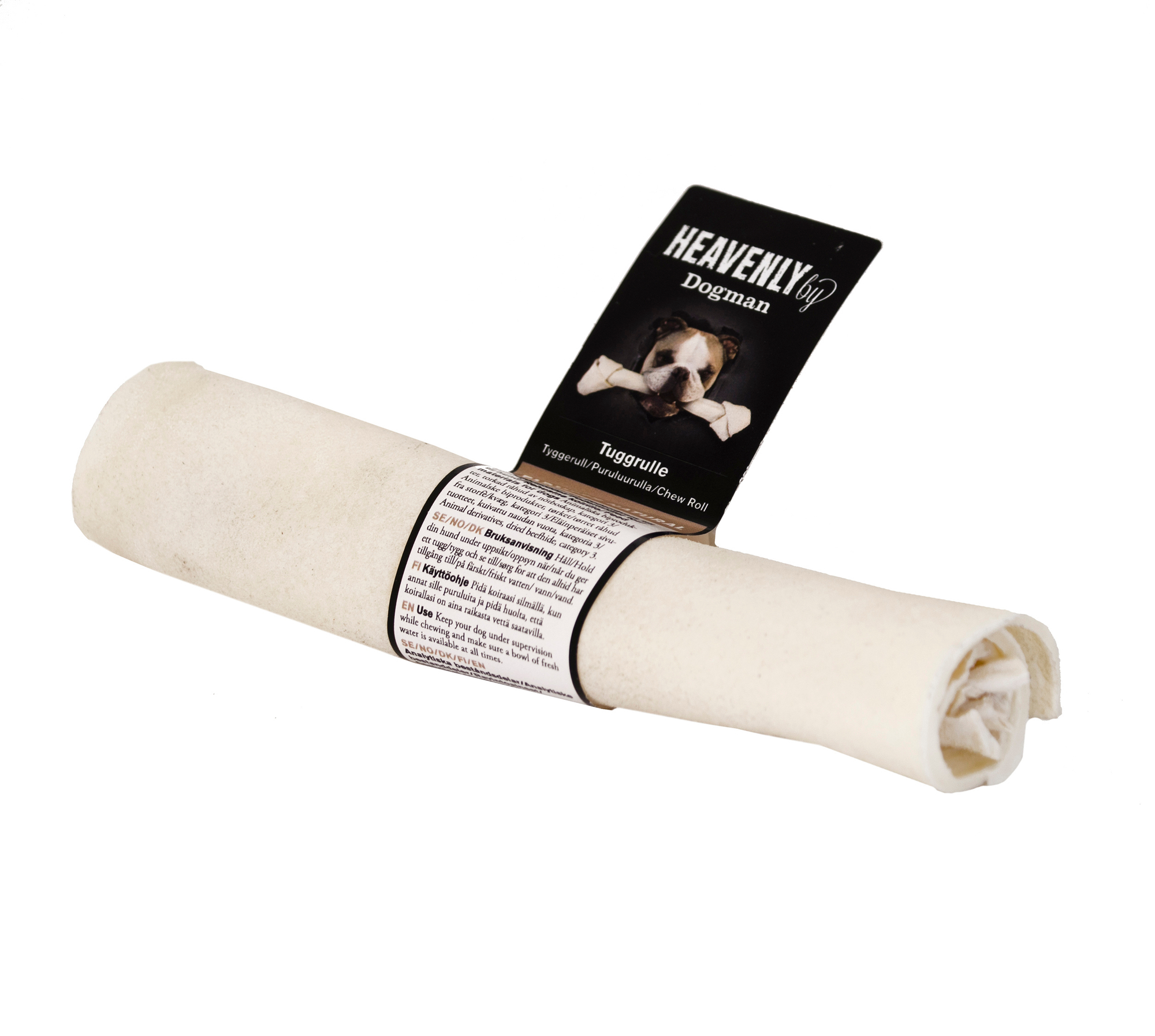 Selected Tuggrulle Natur Vit 15-17,5cm